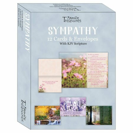 GO-GO Boxed - Card Sympathy-Eternal Love - 12PK GO3318140